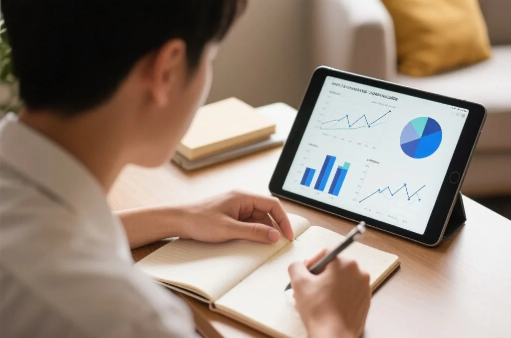 一个人正在通过学习和反思来提升策略能力